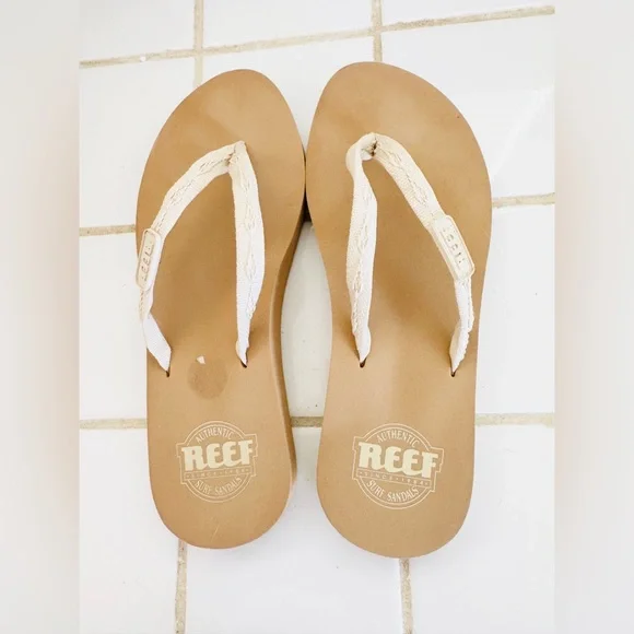 Reef Women's Ginger Soft Woven Slide Sandal 6 - Picture 6 of 7